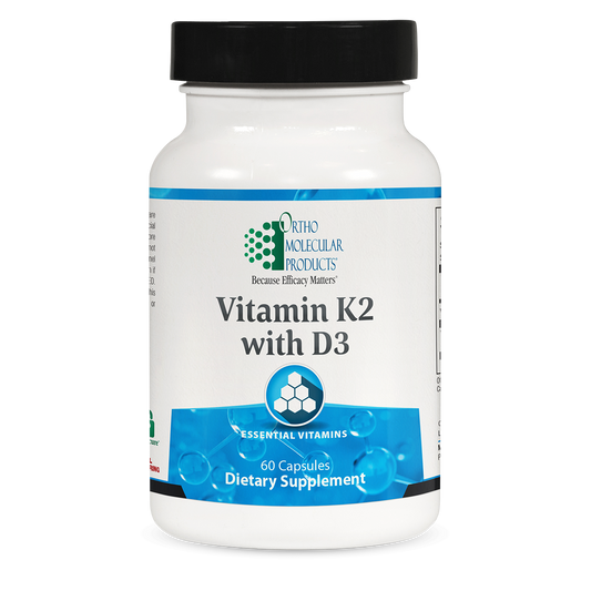 Ortho Molecular Vitamin K2 with D3- 60 Capsules
