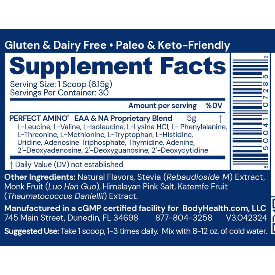 BodyHealth Perfect Amino Powder- Chocolate