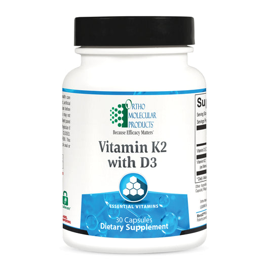 Ortho Molecular Vitamin K2 with D3- 30 Capsules