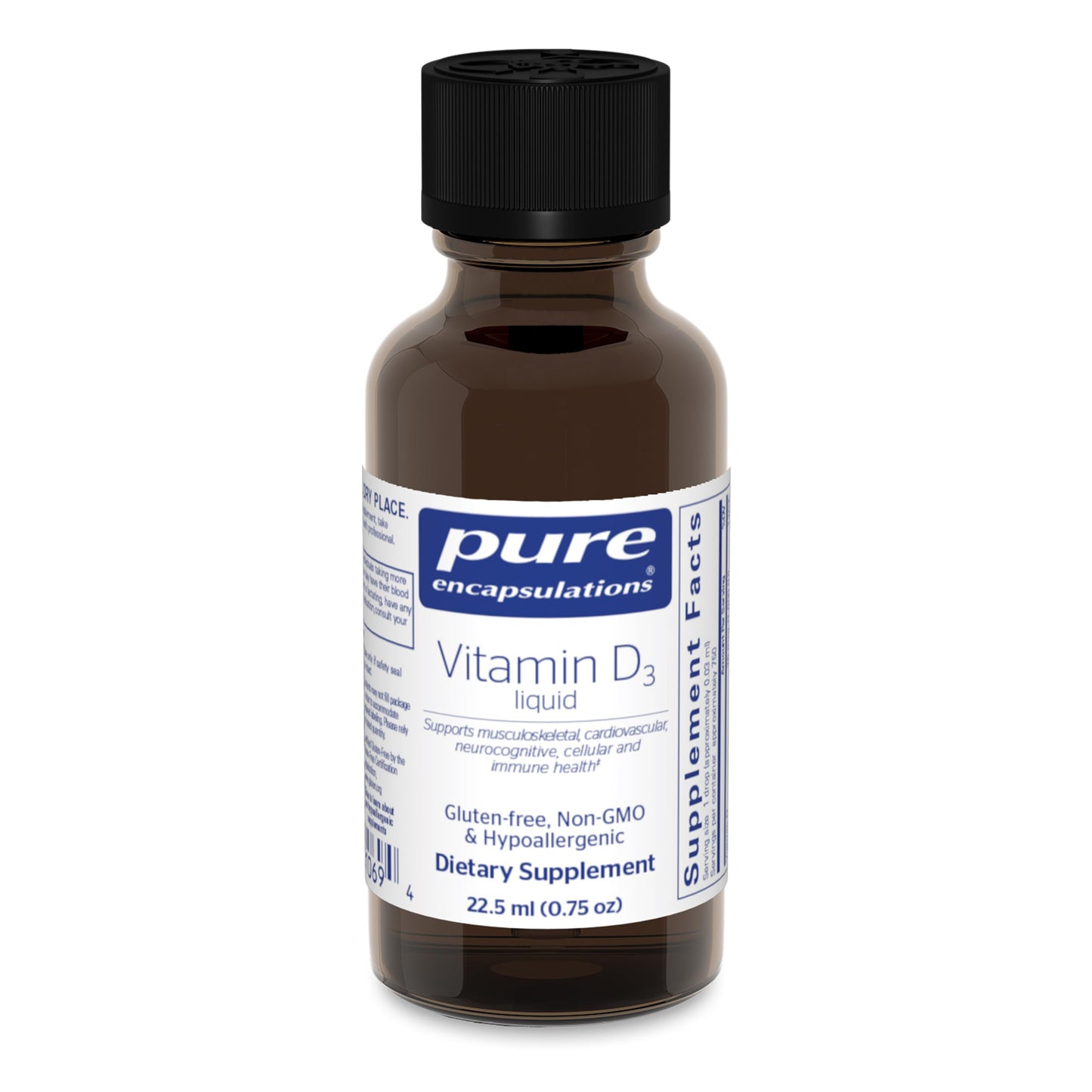 Pure Encapsulations Vitamin D3 Liquid