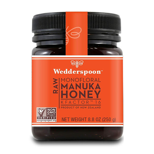 Wedderspoon Raw Monofloral Manuka Honey K Factor 16