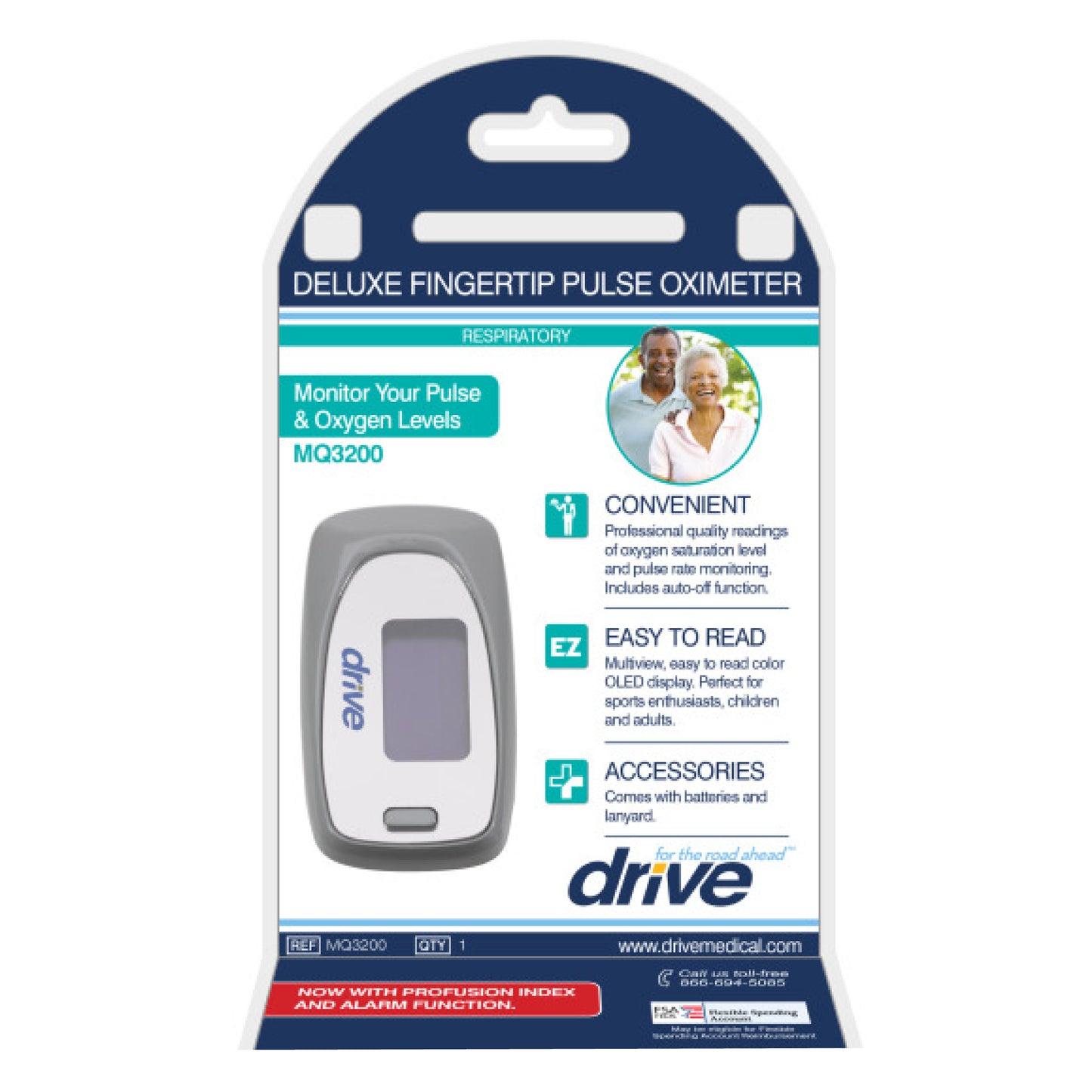 Deluxe Fingertip Pulse Oximeter