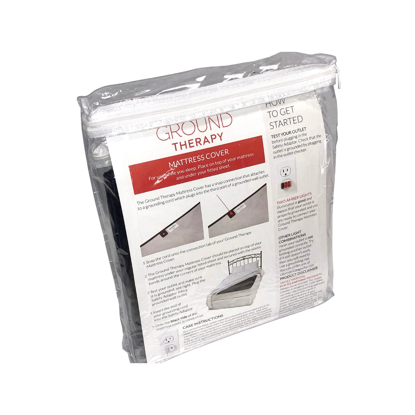 Ultimate Longevity Grounding Mattress Cover - Twin Size