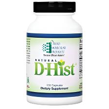 Ortho Molecular Natural D-Hist 120 capsules